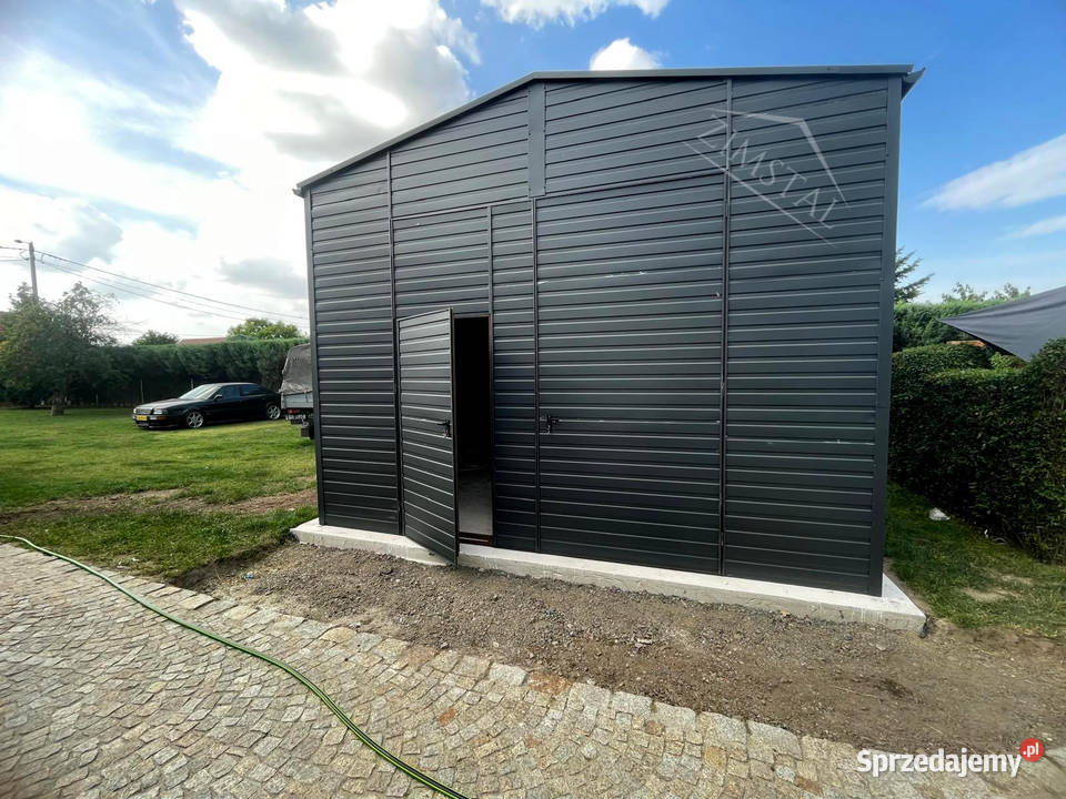 Blaszane garaże na wymiar niskie ceny blacha Pszczyna