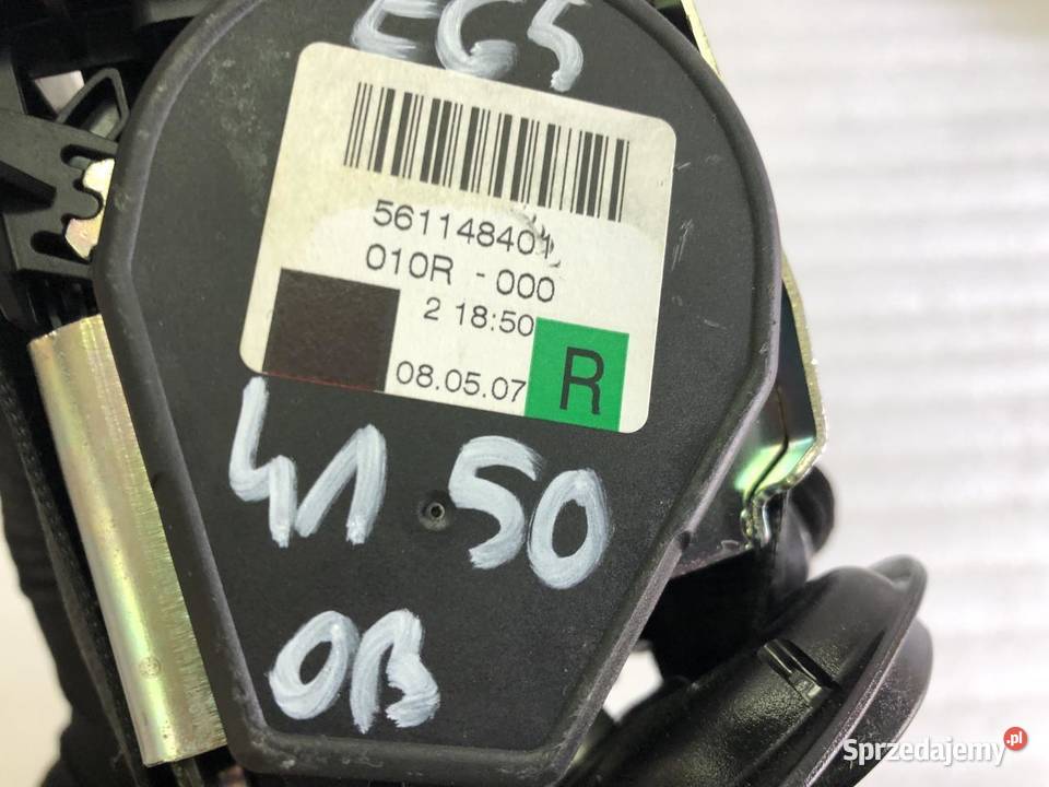 PAS PRAWY PRZÓD 607596900 BMW E65 LIFT osobowe Motoryzacja sprzedam