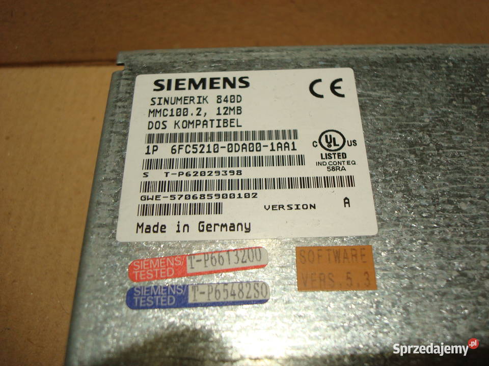 sinumerik 840D Poręba