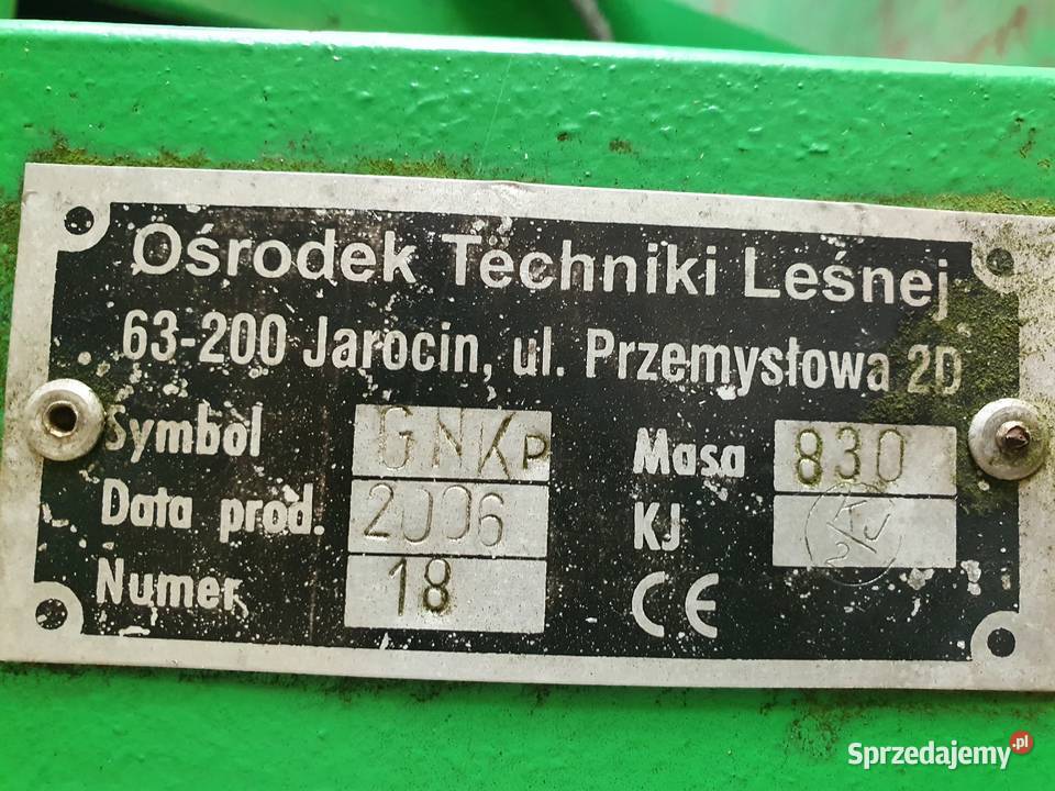 Sadzarka do drzewek leśnych i owocowych Tomczyce