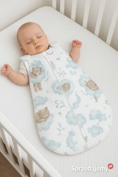 Śpiworek ocieplany niemowlęcy Miś Chorzów