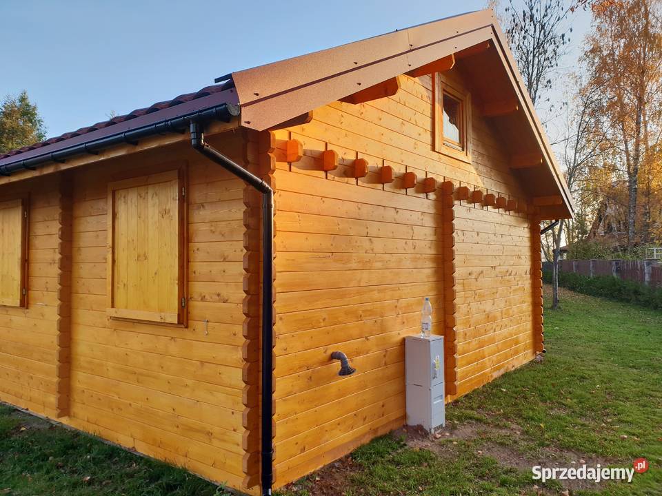 DREWNIANY DOMEK LETNISKOWY SARA 46 22 M2 Mrągowo