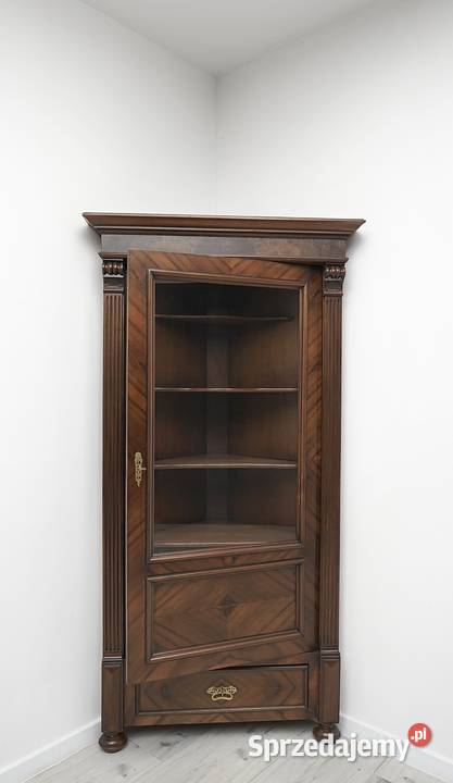 Antyk francuska biblioteka narożna renowacji sprzedam
