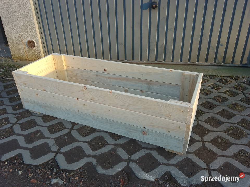Skrzynia Drewniana ogrodowa Ruda Śląska