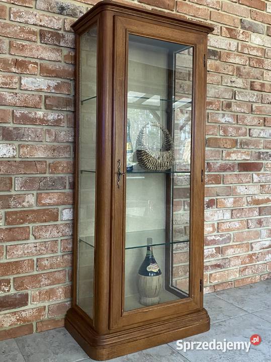 Witryna vintage w stylu klasycznym biblioteka 154cm Poznań