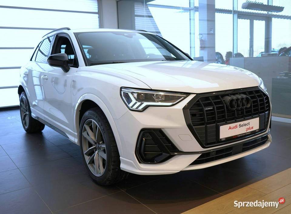Audi Q3 40TFSI Quattro 190 Sline Virtual Kamera czujnik deszczu świętokrzyskie Kielce sprzedam