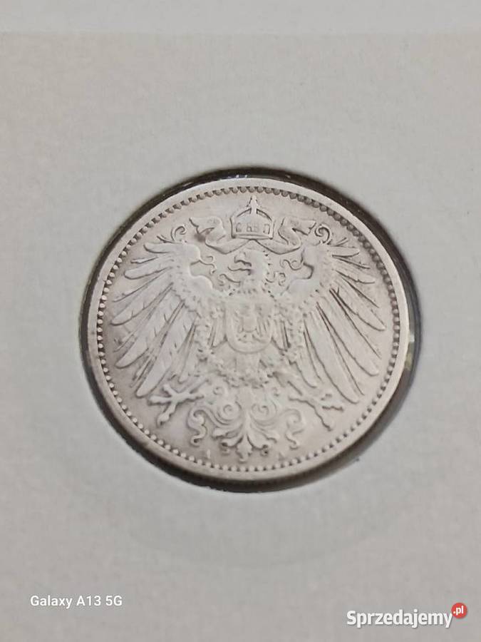 1 Marka Prusy 1906 r 1 mennica A