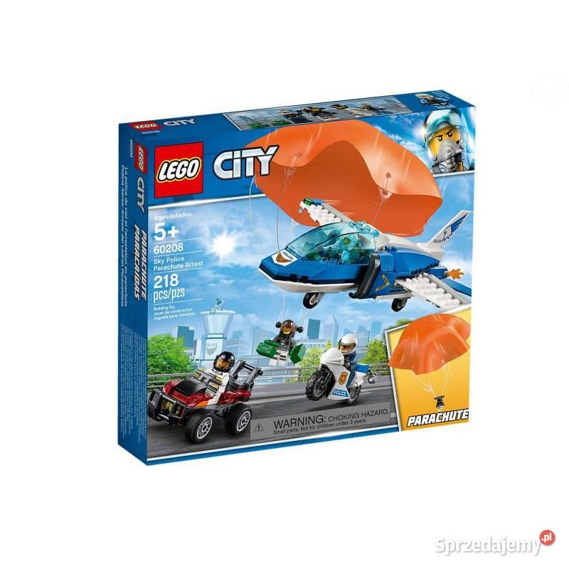 LEGO CITY ARESZTOWANIE SPADOCHRONIARZA Lego