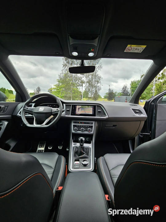 Seat Ateca Oryg Lakier Bezwypadek Wersja FR Rok produkcji 2021 Tarnowskie Góry sprzedam