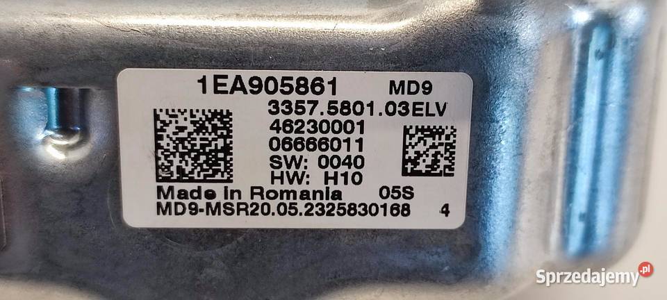 SKODA ENYAQ BLOKADA KIEROWNICY 1EA905861 Części samochodowe