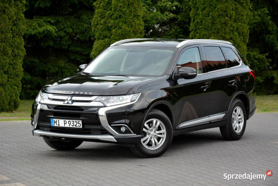 Mitsubishi Outlander 20150 Lift Ledy Kamera Alu czarny Samochody osobowe Ostrów Mazowiecka