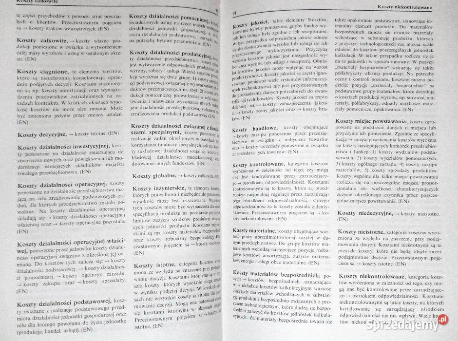 Leksykon rachunkowości Edward Nowak Chełm sprzedam