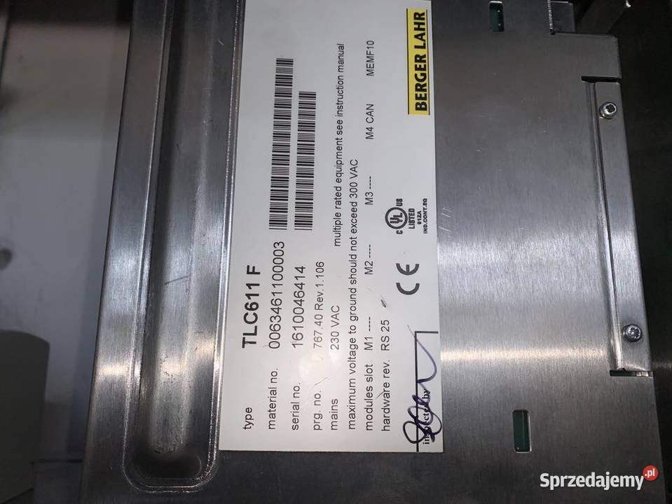 Berger Lahr TLC611 F Servo drive Warszawa