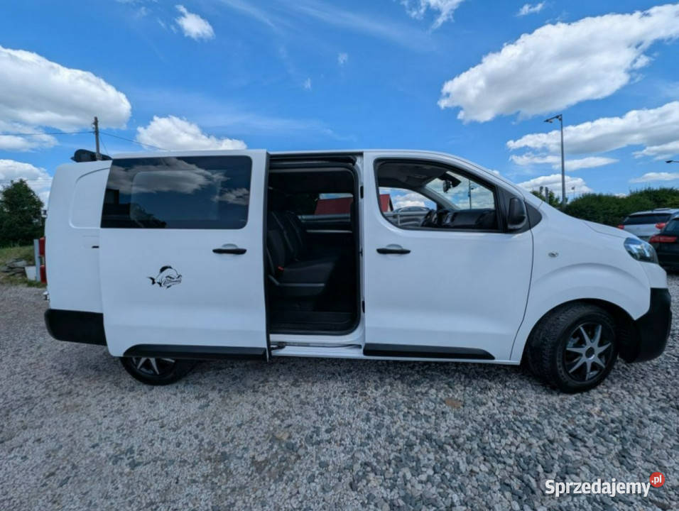 Citroen Jumpy maxi Long 6 osobowy Brygadówka światła do jazdy dziennej Kamienna Góra