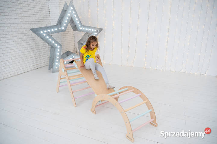 zjeżdżalnia Woodiko drewnopastel CE  małopolskie Kraków