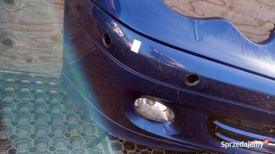 MERCEDES W203 ZDERZAK PRZÓD 345 HALOGEN PDC Zbierkowo