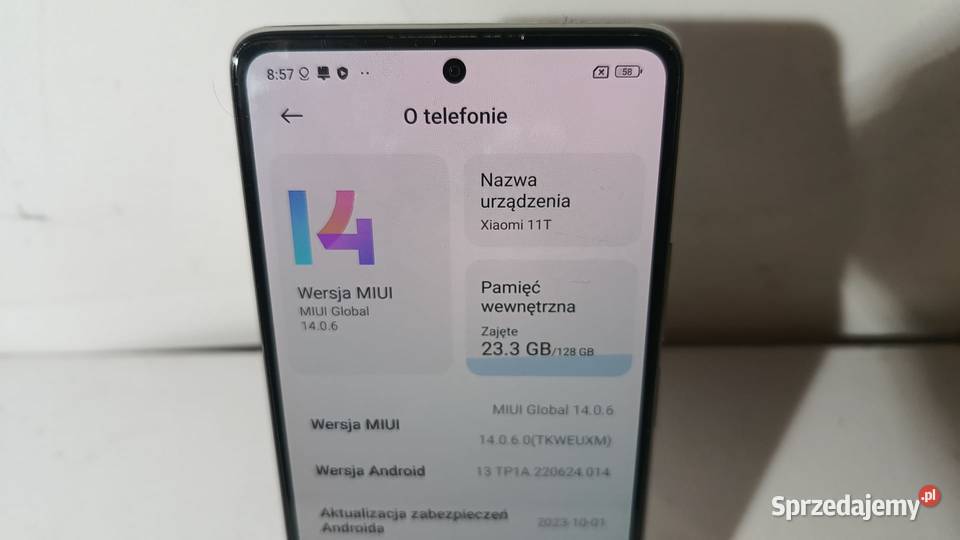 Smartfon Xiaomi 11T 8128GB Katowice