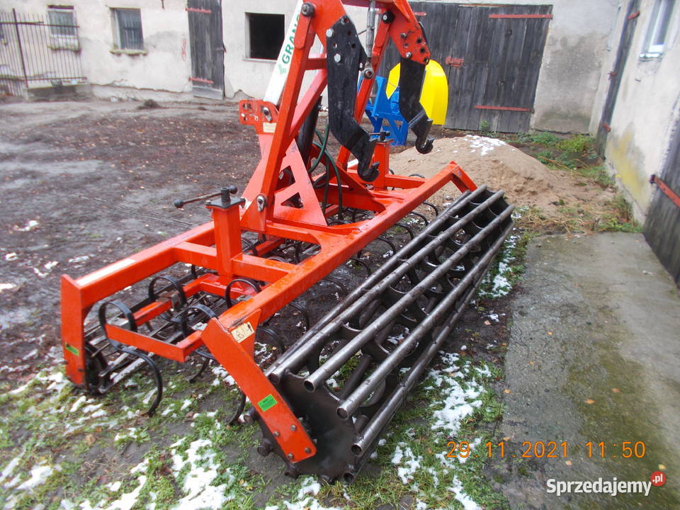 agregat uprawowy uprawowo siewny 3 m grano Łubianka