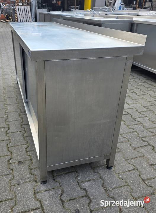 Stół Gastro z Szafką Drzwi Suwane 2006085 M1306 Gastronomia Nowe Skalmierzyce