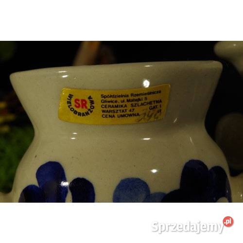 Ceramiczne pojemniki z tłuczkiem SR Gliwice