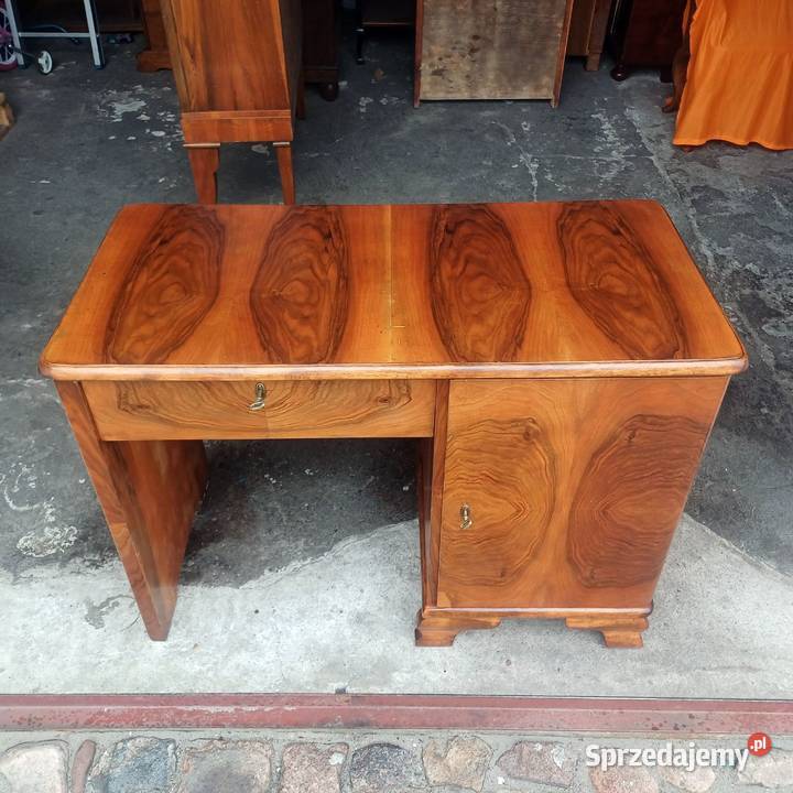 Stylowe Biurko w stylu ArtDeco lata 30 XX w Suchorzew