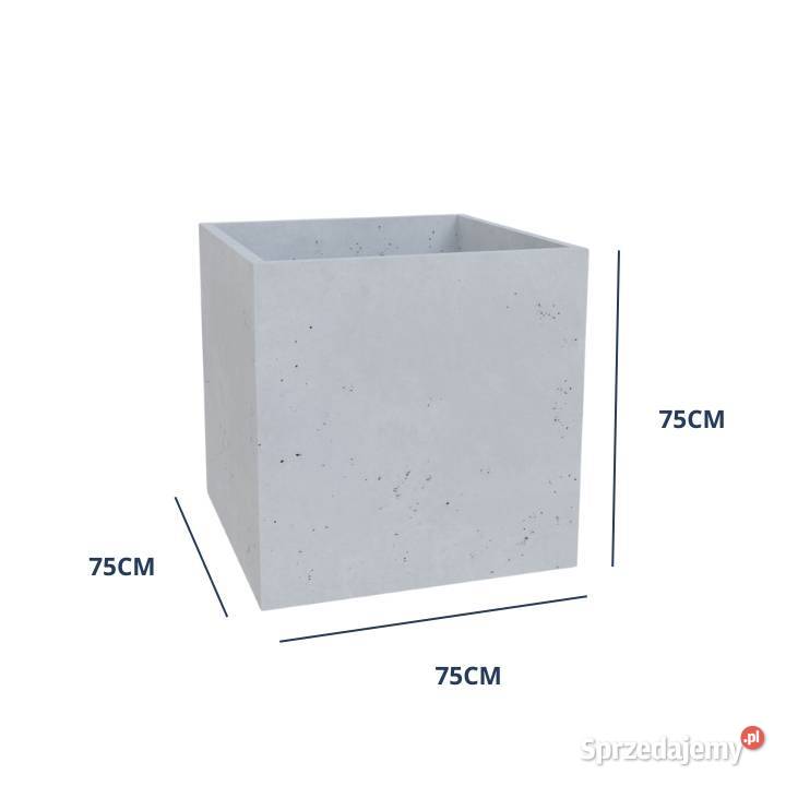 DONICA Betonowa 75x75x75 Na Kwiaty Gdów