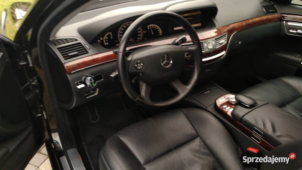 MERCEDES W221 S35 V6 272 052009 GODNY POLECENIA nawigacja Klasa S sprzedam