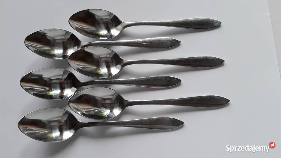 Łyżeczki do herbaty KROPLA WODY Gerlach sztućce śląskie Dąbrowa Górnicza