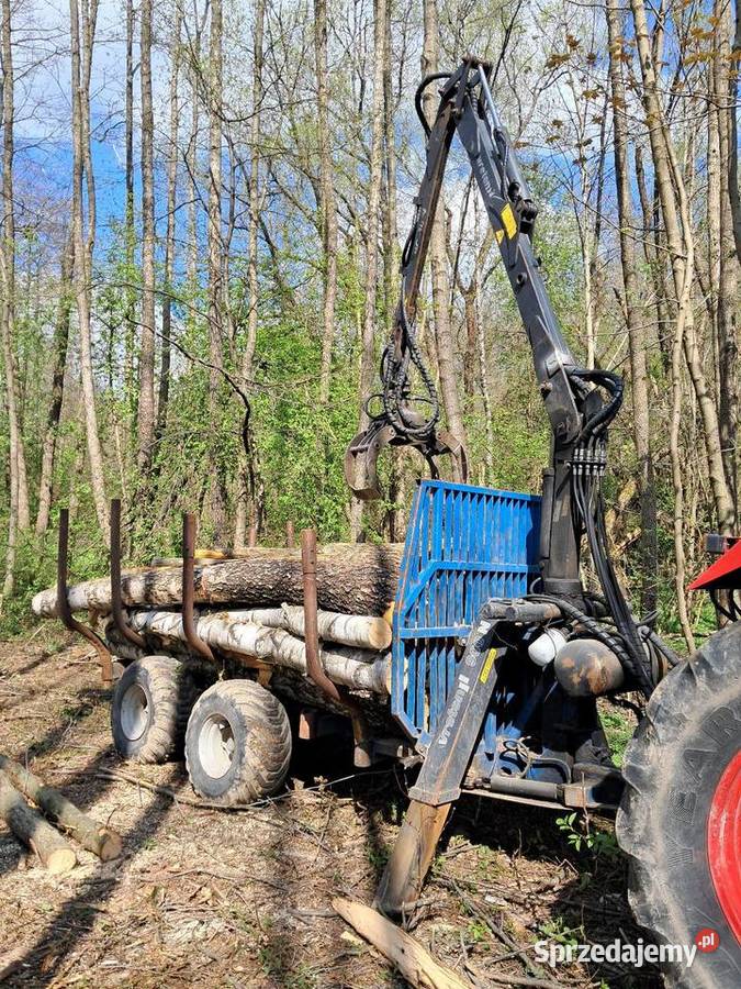 Przyczepa Leśna vreten 8 tonowa hds Nowy Staw