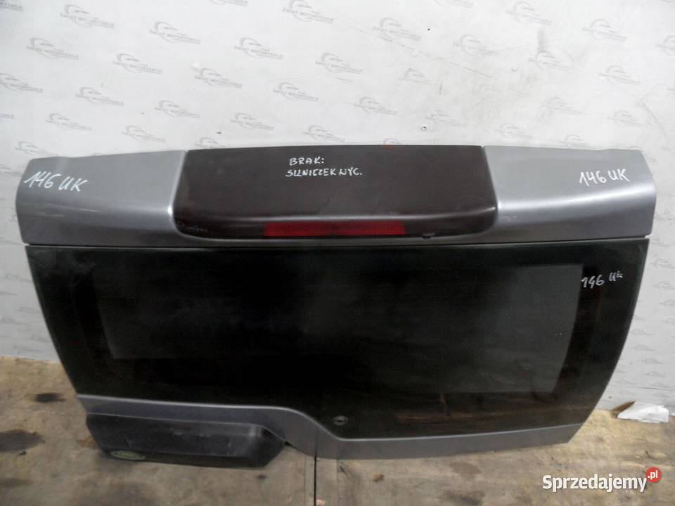 LAND ROVER DISCOVERY III 08r klapa tył Klapy bagażnika