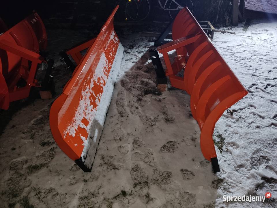 Pług pługi do śniegu sztywne ciężkie lekkie Rolnictwo podlaskie Mońki