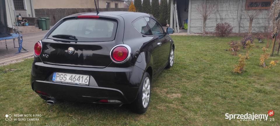 Alfa Romeo MiTo Rok produkcji 2010 wielkopolskie Borek Wielkopolski