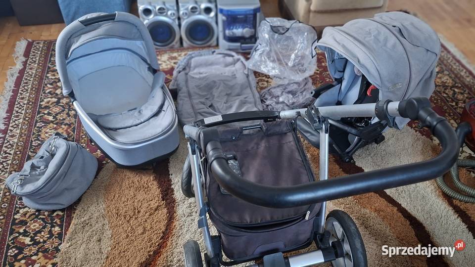 Wózek ESPIRO NEXT 2W1 ze śpiworkiem i folią 15kg