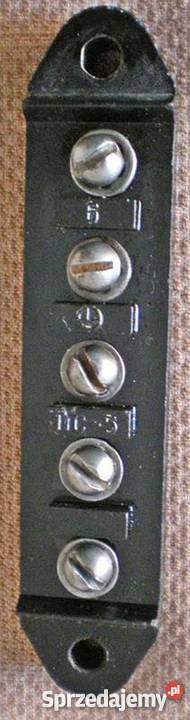 Listwa łączeniowa 5 x Pabieda Warszawa Gaz Ostrów Wielkopolski