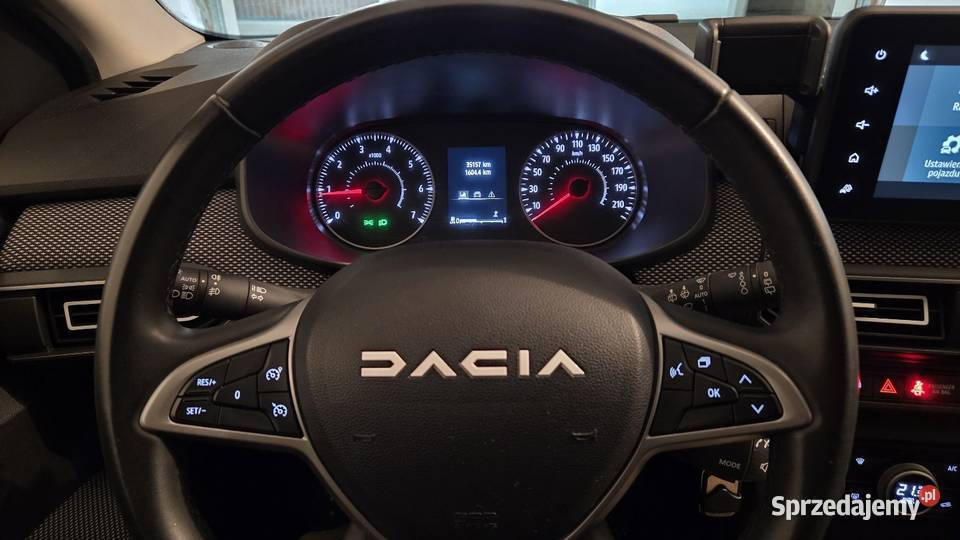 Dacia Jogger na gwarancji Gaz Niski przebieg Rok produkcji 2023 Sosnowiec sprzedam