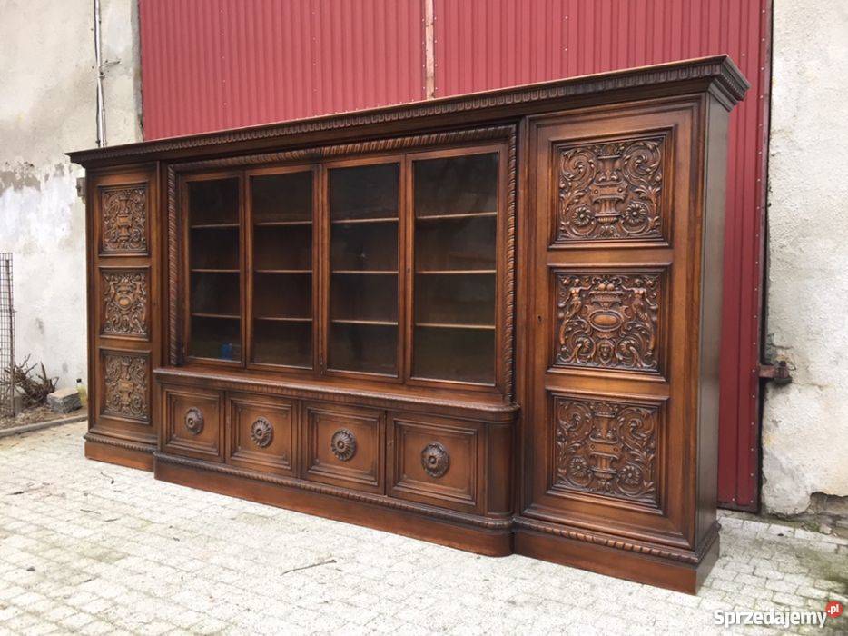 Ogromna biblioteka z 1920 roku neorenesansowa Wrocław sprzedam