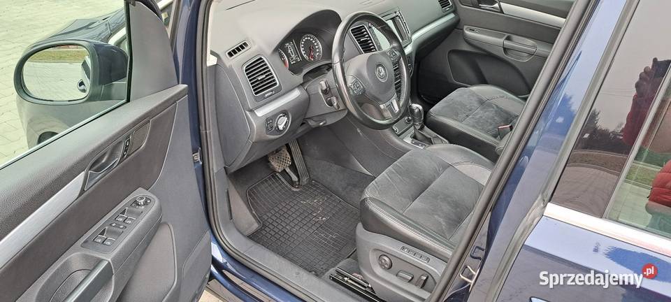 Volkswagen Sharan Panorama automat navi kamera tempomat śląskie Zawiercie