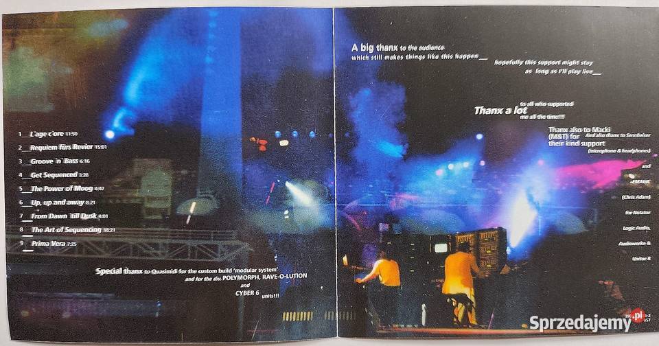 CD Klaus Schulze Dosburg Online Koncert w Oława