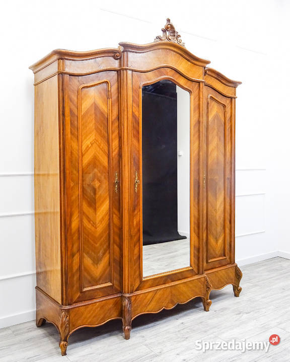 Dekoracyjna DREWNIANA szafa Rocaille Szafy i garderoby Kalisz