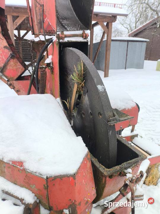 Rębak HINZ silnik 6 cylindrowy
