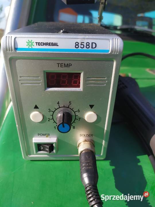 Stacja na gorące powietrze Techrebal 858D Pozostałe mazowieckie Stare Faszczyce