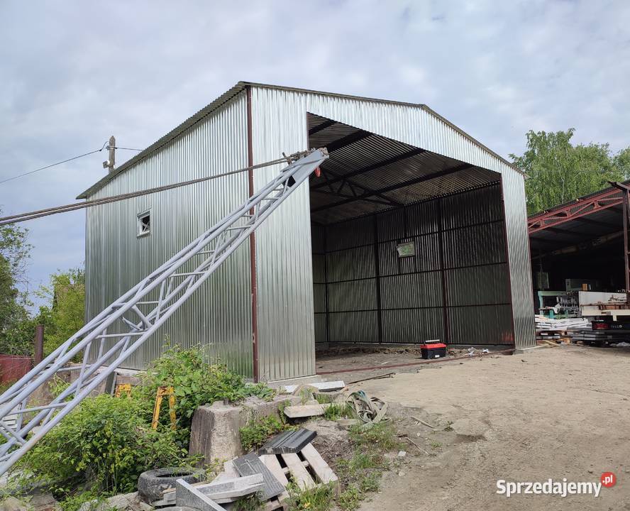 Garaż Blaszany OtwartyWiata Otwarta Garaże Prudnik
