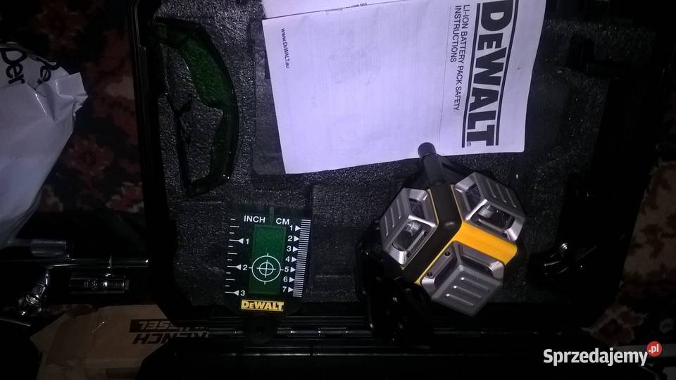 laser krzyżowy DeWalt 360 12 linii zielona
