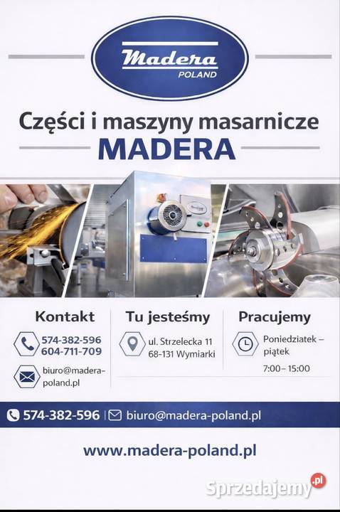 Sita z otworami skośnymi do wilków masarskich Wymiarki