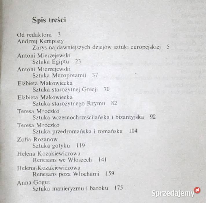 Dzieje sztuki powszechnej Bożena Kowalska Chełm