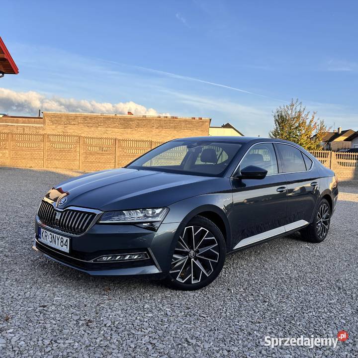 Skoda Superb LaurinKlement Pierwszy Właściciel elektrycznie ustawiane fotele Superb Daleszyce