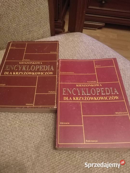 Kieszonkowa Encyklopedia Dla Krzyżówkowiczów 1992