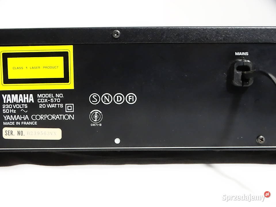 Yamaha CDX570 odtwarzacz CD klasy HiFi Biłgoraj