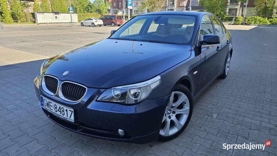 BMW E60 22 Benzyna Gaz Automat 270000km Elbląg sprzedam
