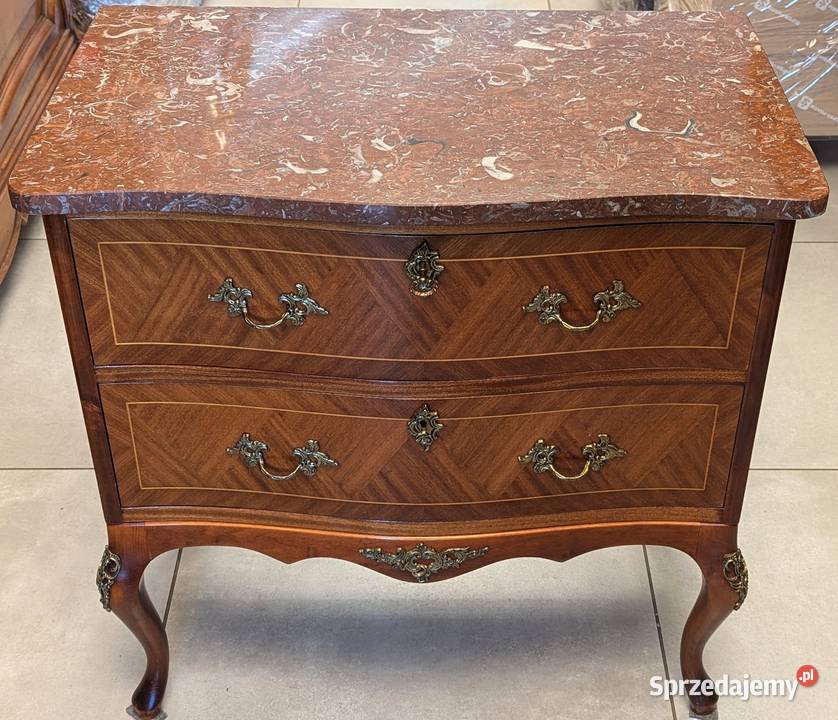 Piękna komoda intarsjowanasklep Dąbrowa Górnicza śląskie